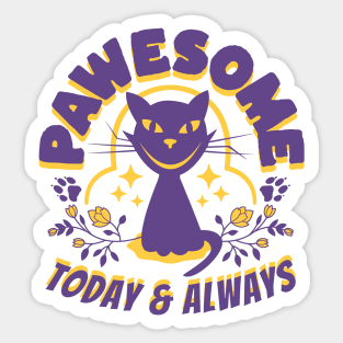 Pawesome Sticker